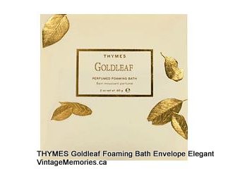Goldleaf Bath Powder Envelope