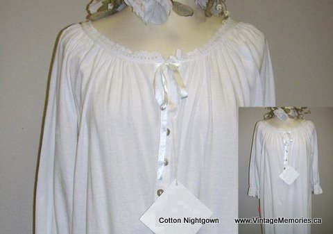 Jersey Cotton Nightgown #5260 