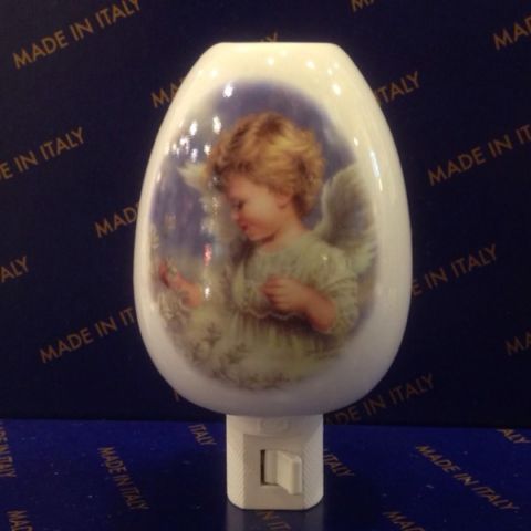 porcelain nightlight angel girl.J